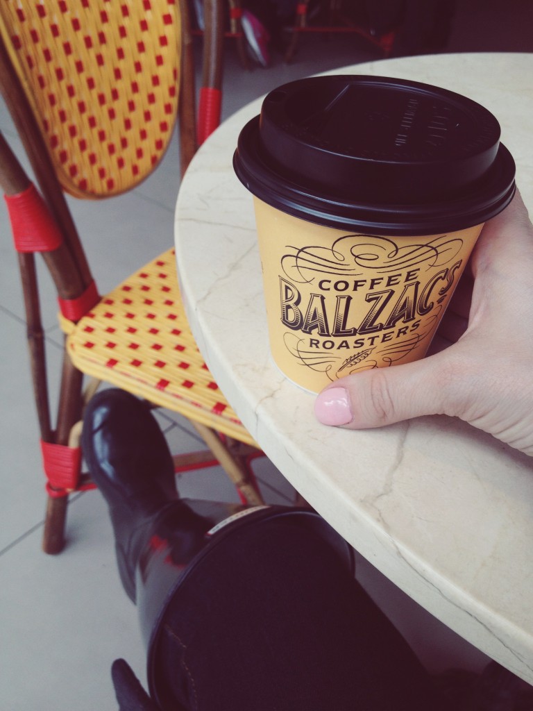 Balzac's coffee shop Toronto